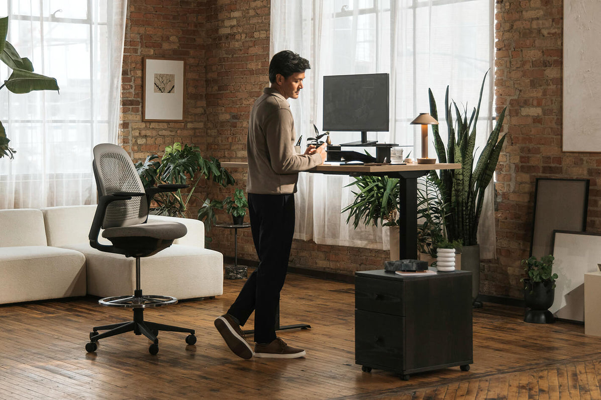 Breck Stool in lifestyle shot